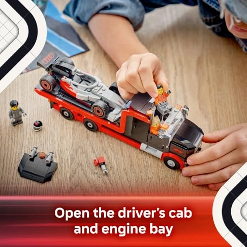 City F1 Display Truck With Audi F1 Race Car (60493)