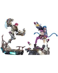 Banpresto Jinx + Vi - League of Legends - 1:6 Scale Set of 2 Statue