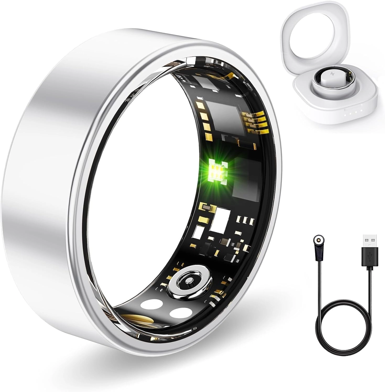 Smart Ring - Heart Rate Blood Oxygen HRV