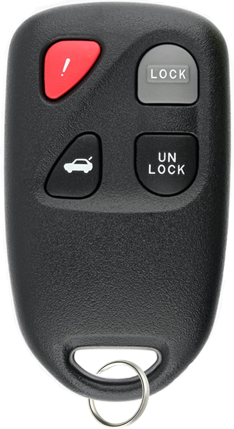 KeylessOption Keyless Entry Remote Car Key Fob - Mazda 3 2007-2011