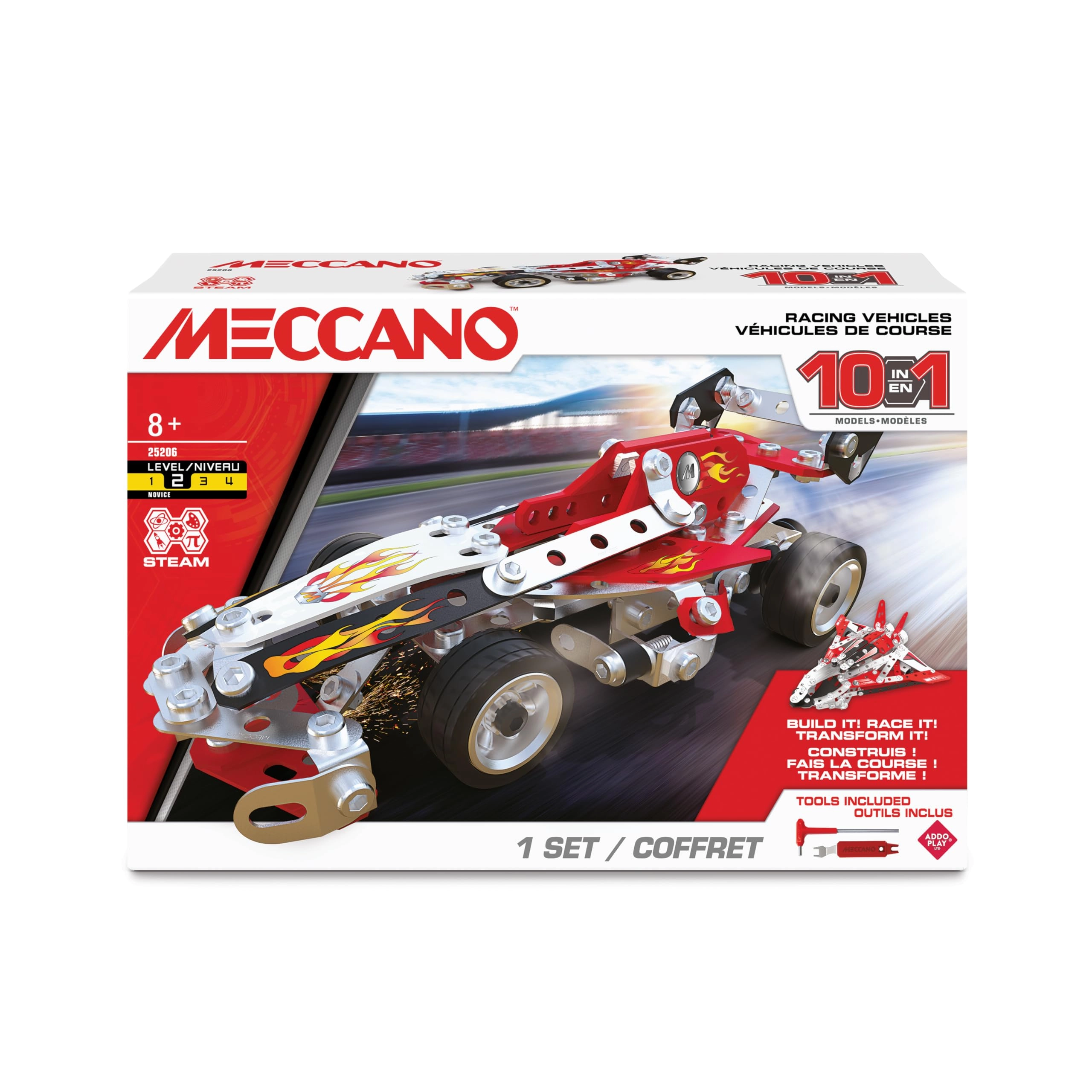 Imports Dragon Racing Vehicle Set - 10-in-1 225 pcs