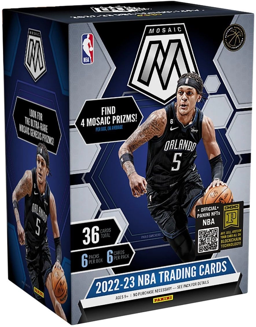 Panini Mosaic Basketball Card Blaster Box - 36 Basketball Cards per Box