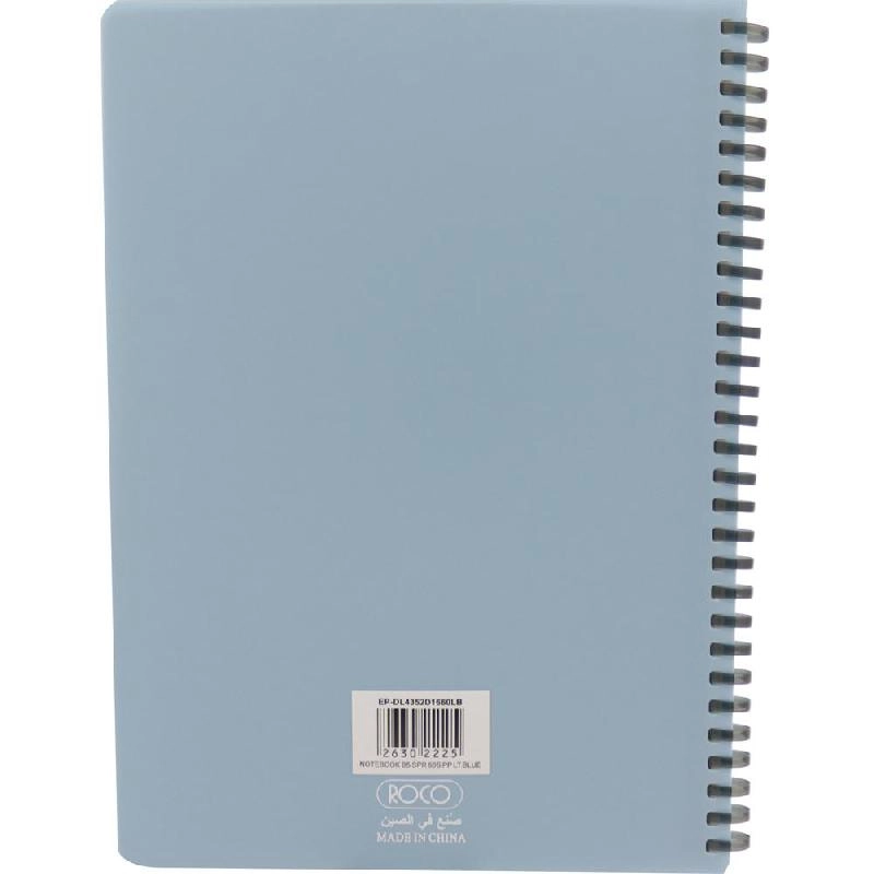 Notebook 19 X 26 cm Spiral - Grid 100 Sheets