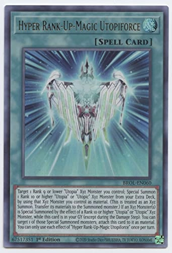 Hyper Rank-Up-Magic Utopiforce - Ultra Rare 1st Edition