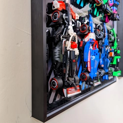 Wall mount display - Lego F1 Speed Champions