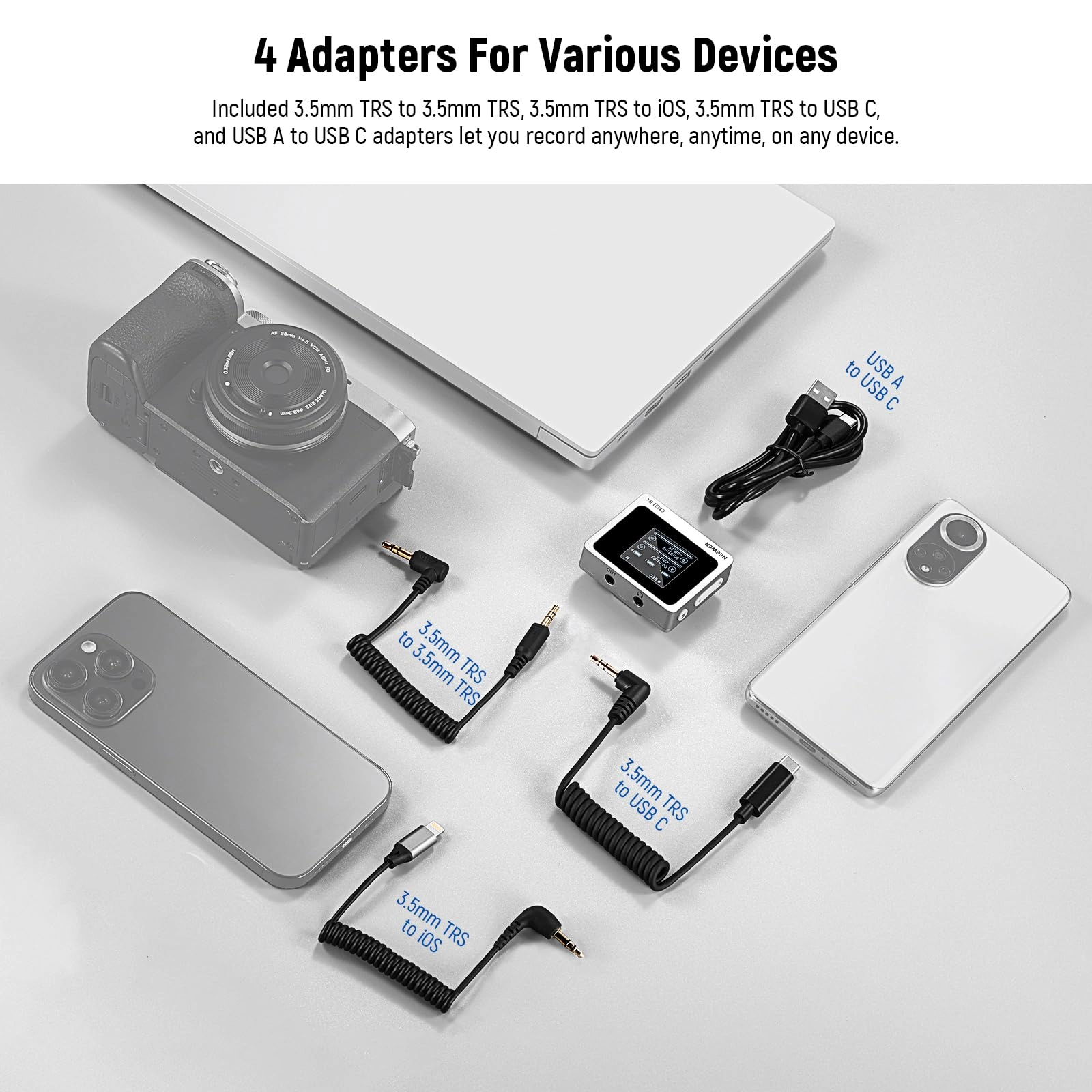CM31 USB+3.5mm-Mini-Jack Microphone
