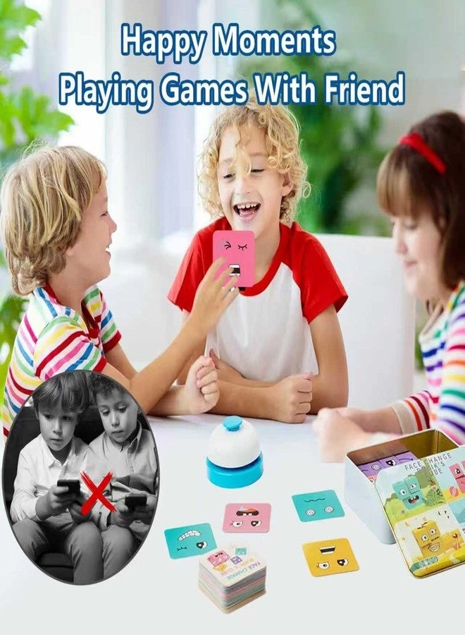 Face Changing Building Block Word Spelling Game - 3+ 2 pieces