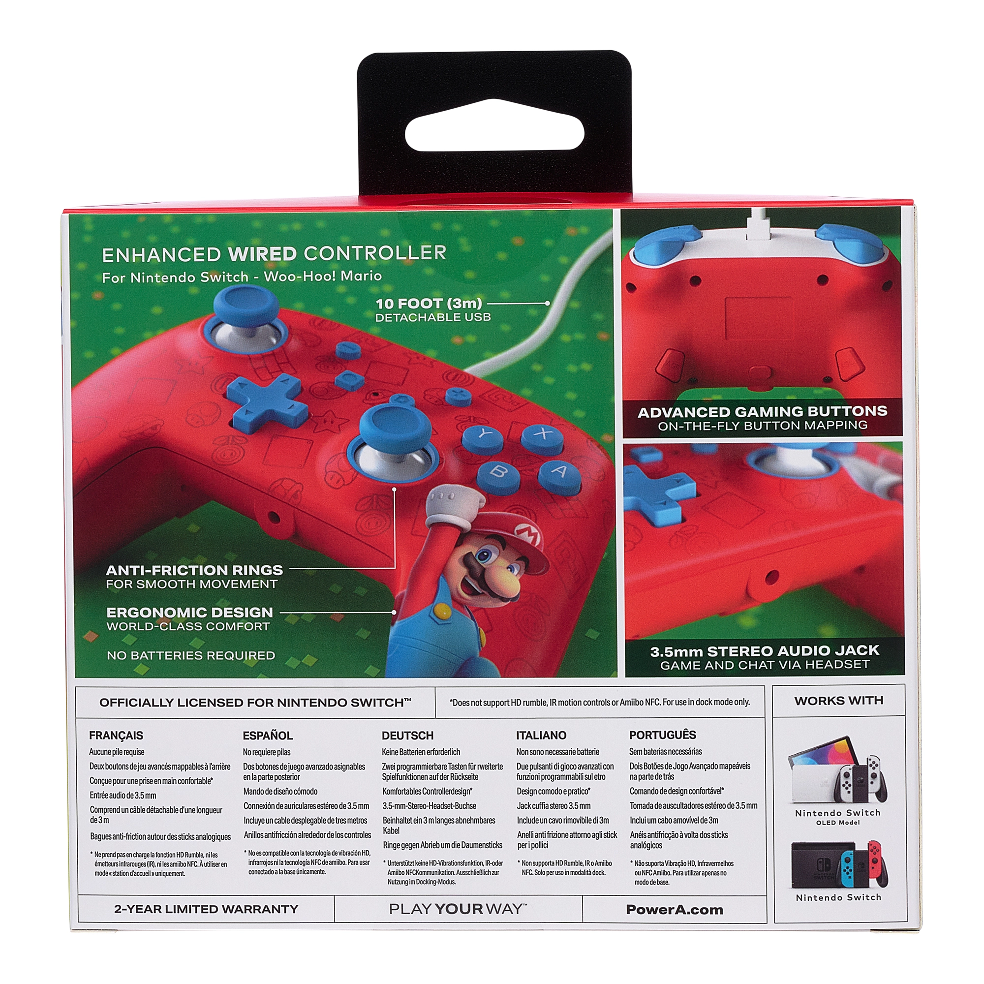 Enhanced Wired Controller - Nintendo Switch