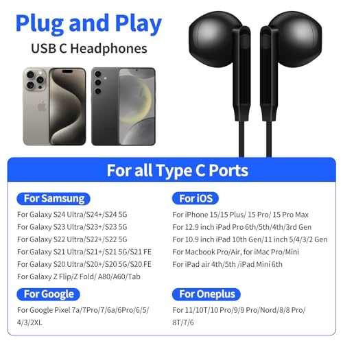 YEE-TYPE-C Wired Earbud