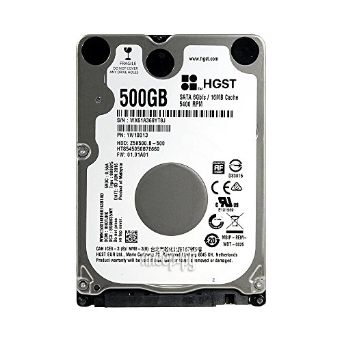 Travelstar Z5K500 2.5" 5400rpm 16MB SATA 6Gb/s (B01MQH7ML6) - 500GB