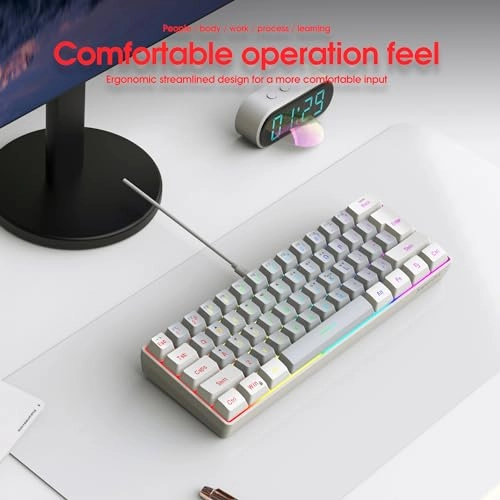 60% Wired Gaming Keyboard - USB-A
