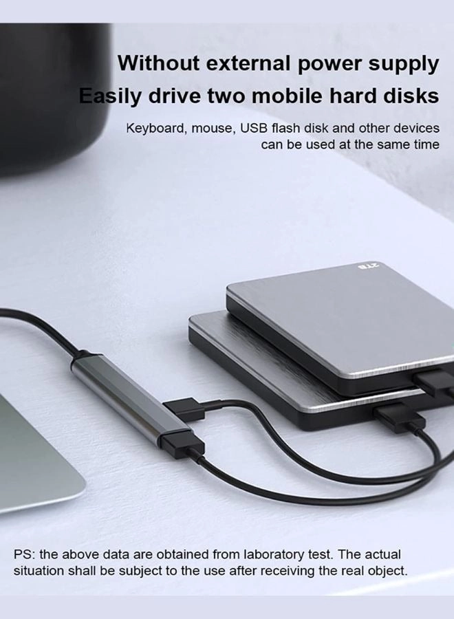 4 Ports HUB - USB 3.0 5Gbps LED