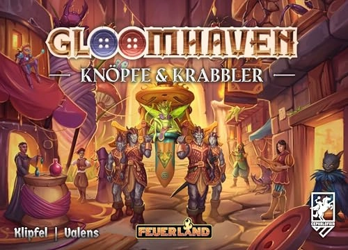 Gloomhaven Buttons & Crawlers: Mini - 1-Player Campaign (German)