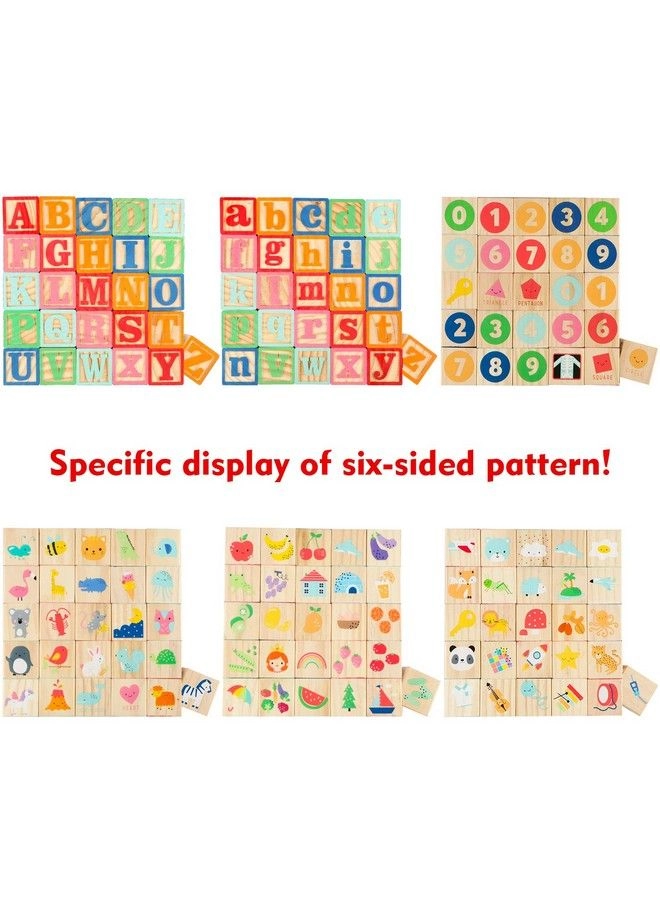 Abc Wooden Building Blocks - 26 pcs