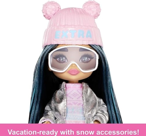 Barbie Extra Minis - 5.5-inch Winter Fashion Ages 3+
