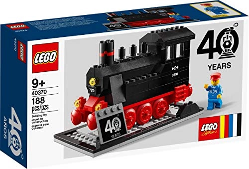 System - Trains - 40TH Anniversary (40370) - 188 pieces Black