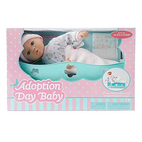 Adoption Day Baby Doll - 14" Vinyl Light Skin Blue Eyes
