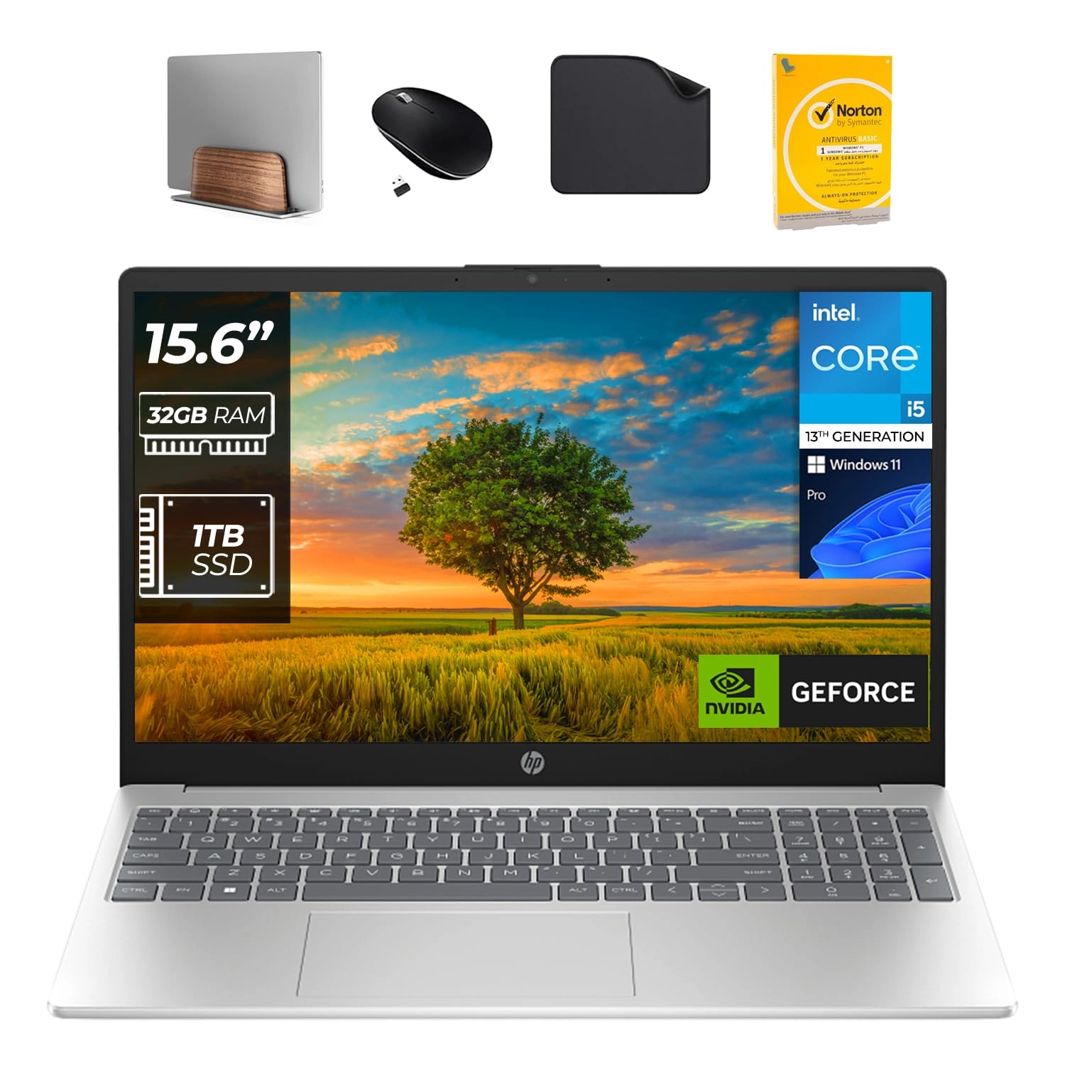 HP 15-FD0362nia - 15.6'' i5-1334U 32GB DDR4 1TB SSD