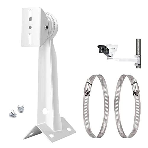 Corner Pole Mounting Bracket - 2 Adjustable Loops Ivory