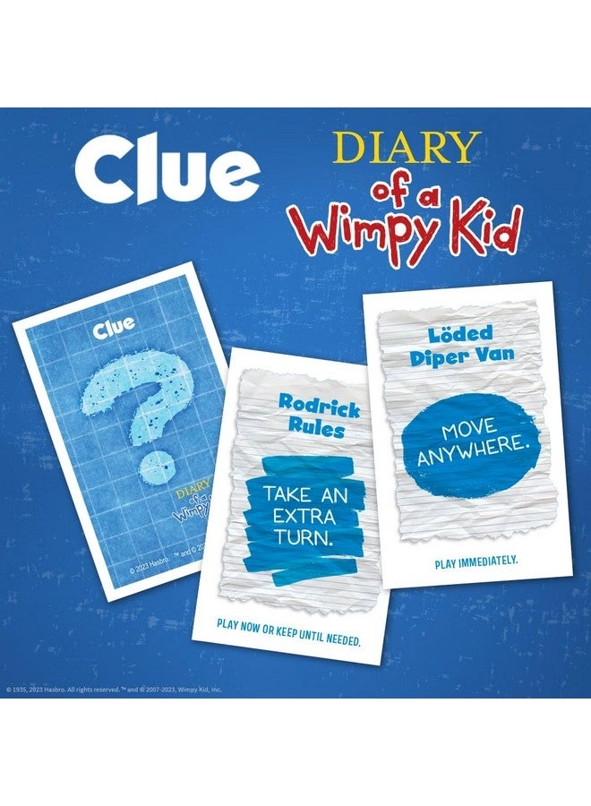 CLUE: Diary of a Wimpy Kid
