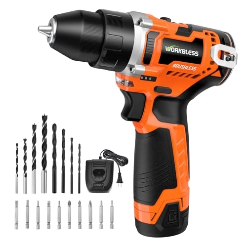 Brushless Power Drill - 2.0Ah 12V