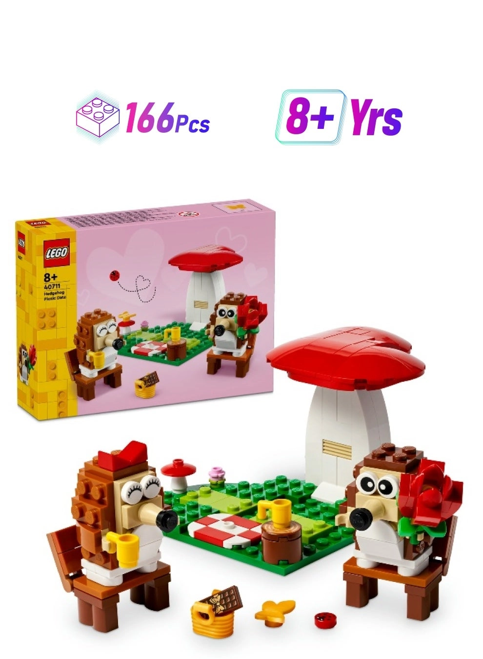 Hedgehog Picnic Date (40711) - 8+ Years Multicolour