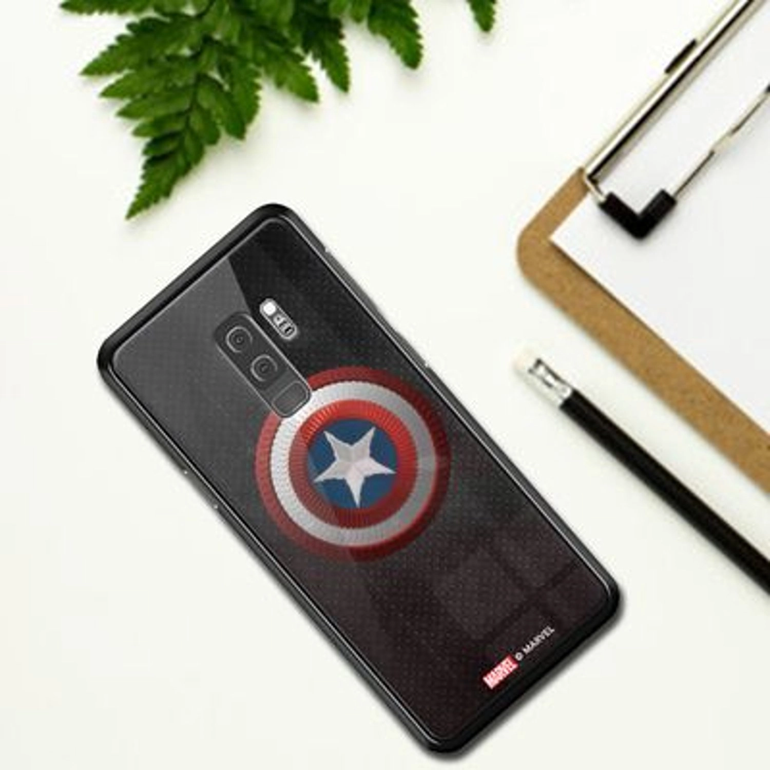 Vibranium Shield Samsung S9 Plus Cover Back Case for Galaxy S9 Plus