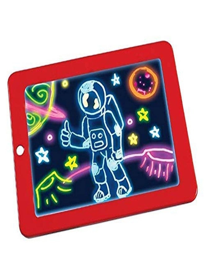 Learning Drawing Magic Pad - Light Up Learning Tablet for Kids Multicolor