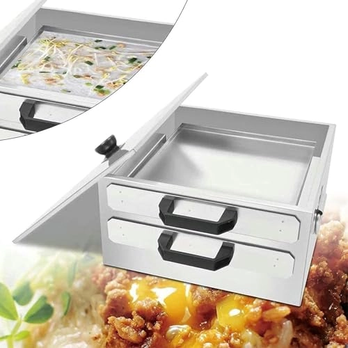Rice Noodle Rolls Machine - 2 Layer Stainless Steel