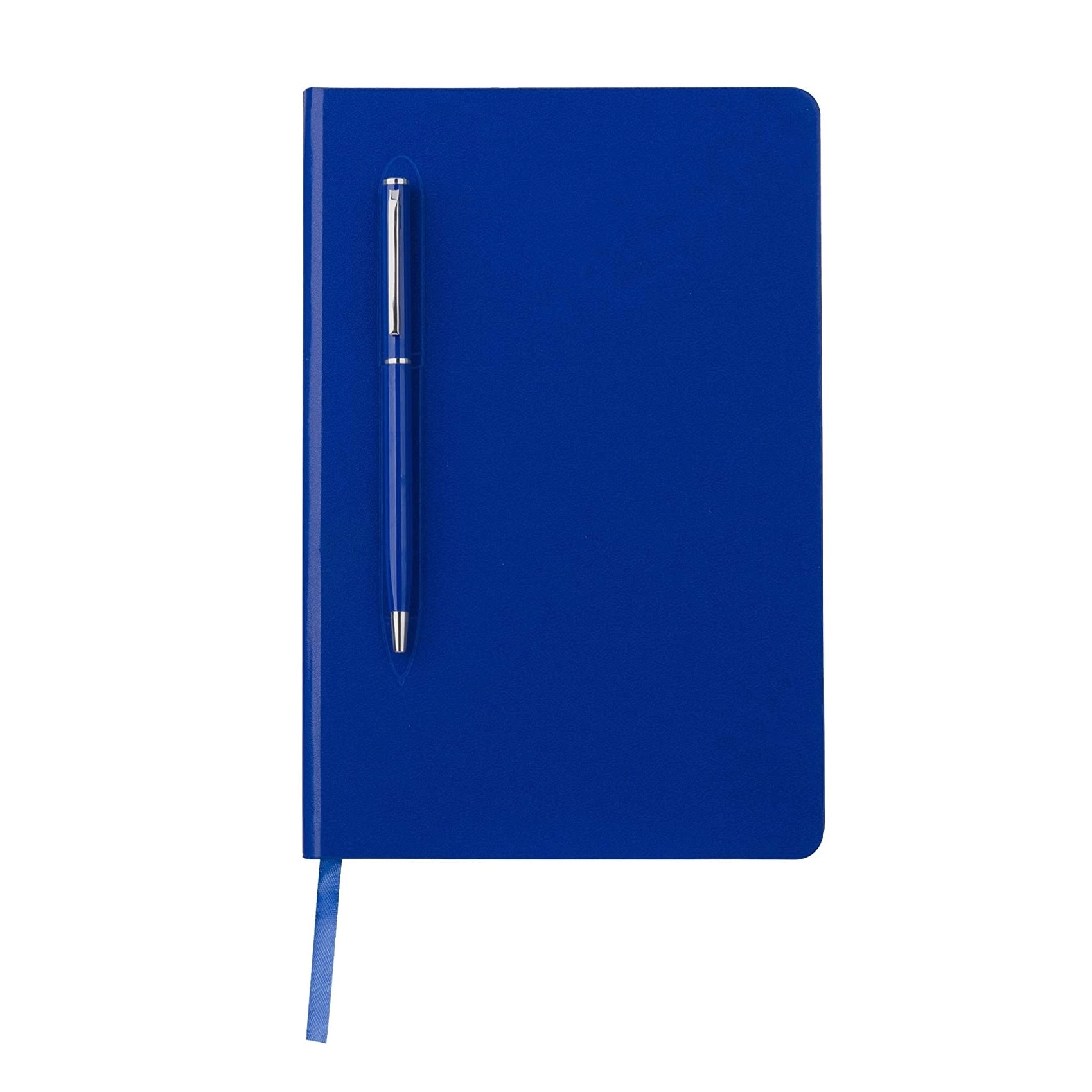 Soft Touch Hardcover Notebook and Pen Set A5 Hardcover - Lined 80 Sheets