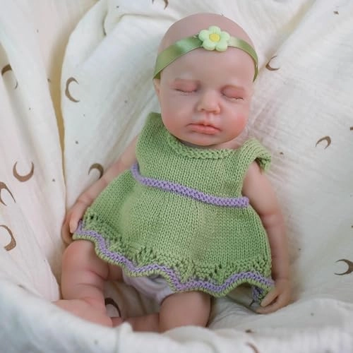 Reborn Baby Doll - 12 inch Full body silicone Ages 3+