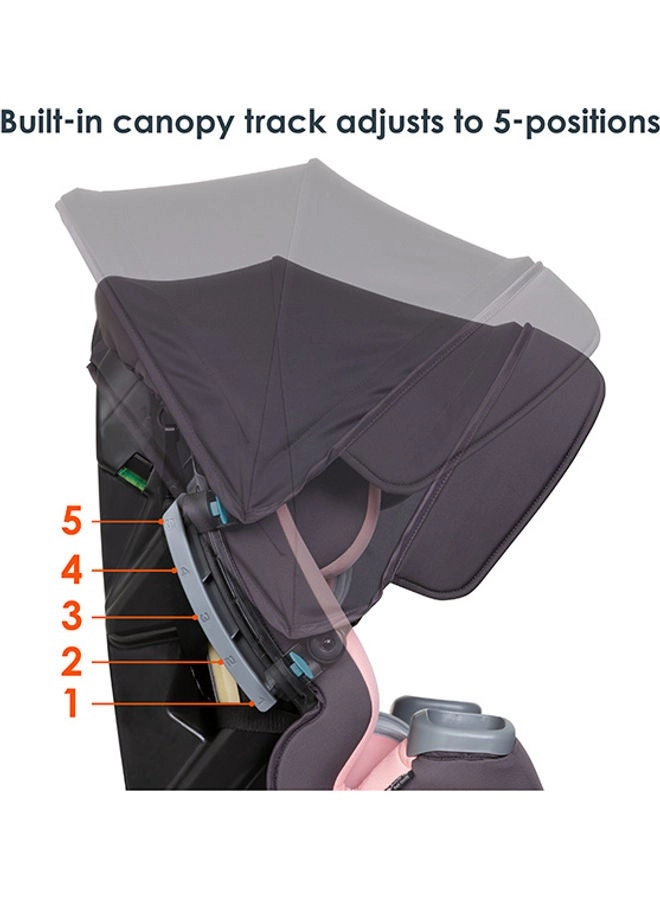 CoverMe - 4-In-1 Convertible Car Seat Quartz Pink