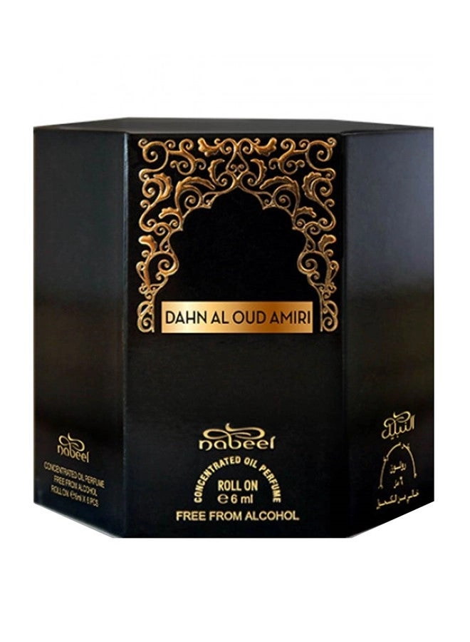Dahn Al Oud Amiri Eau De Parfum - 100ml + Dahn Al Oud Amiri Roll On - 6ml