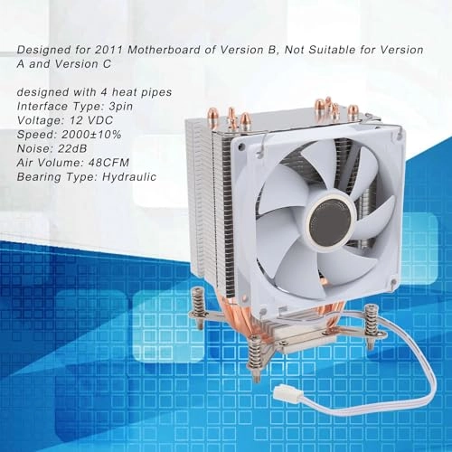 LGA 2011 CPU Cooler - 90mm