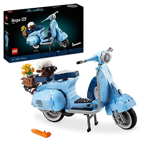 Vespa 125 (10298) - 1106 pieces pastel blue