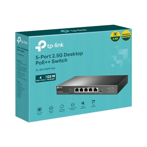 TL-SG105PP-M2 5-ports