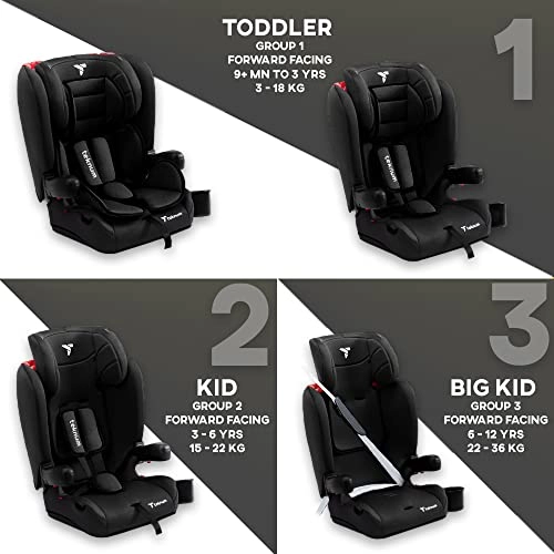 Pack And Go Foldable Car Seat - Group 1/2/3 (9-36Kg)