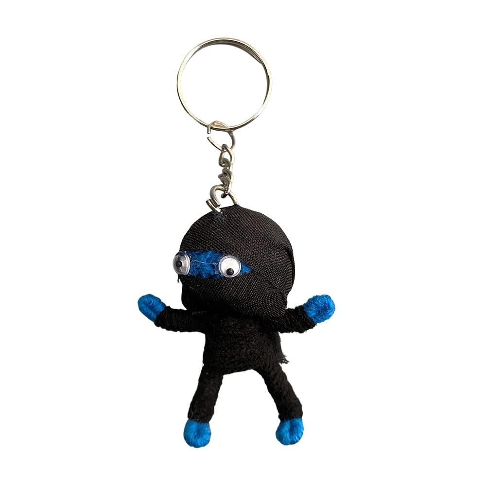 VIE Ninja Voodoo String Doll Keychain