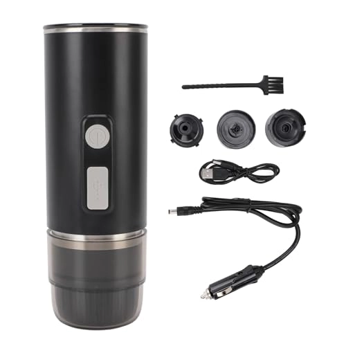 Portable Electric Coffee Machine - 110ml capsules and coffee powder