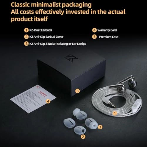 KZ Duet Wired Earbud