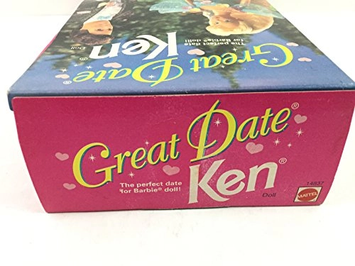 Great Date Ken Doll - Plastic Black Ages 15+