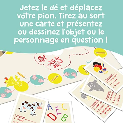 Jeu Mimer et Dessiner - 4 years+ 108 pieces