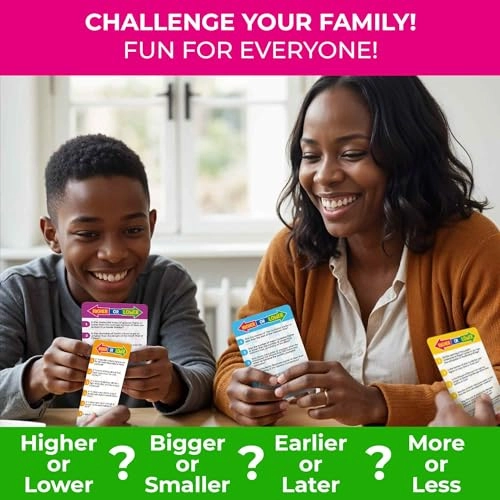 Higher or Lower - 4xSet Card Game
