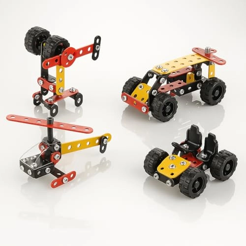 Metallic Building Blocks (Mechanic) - 14-in-1 Educational STEM