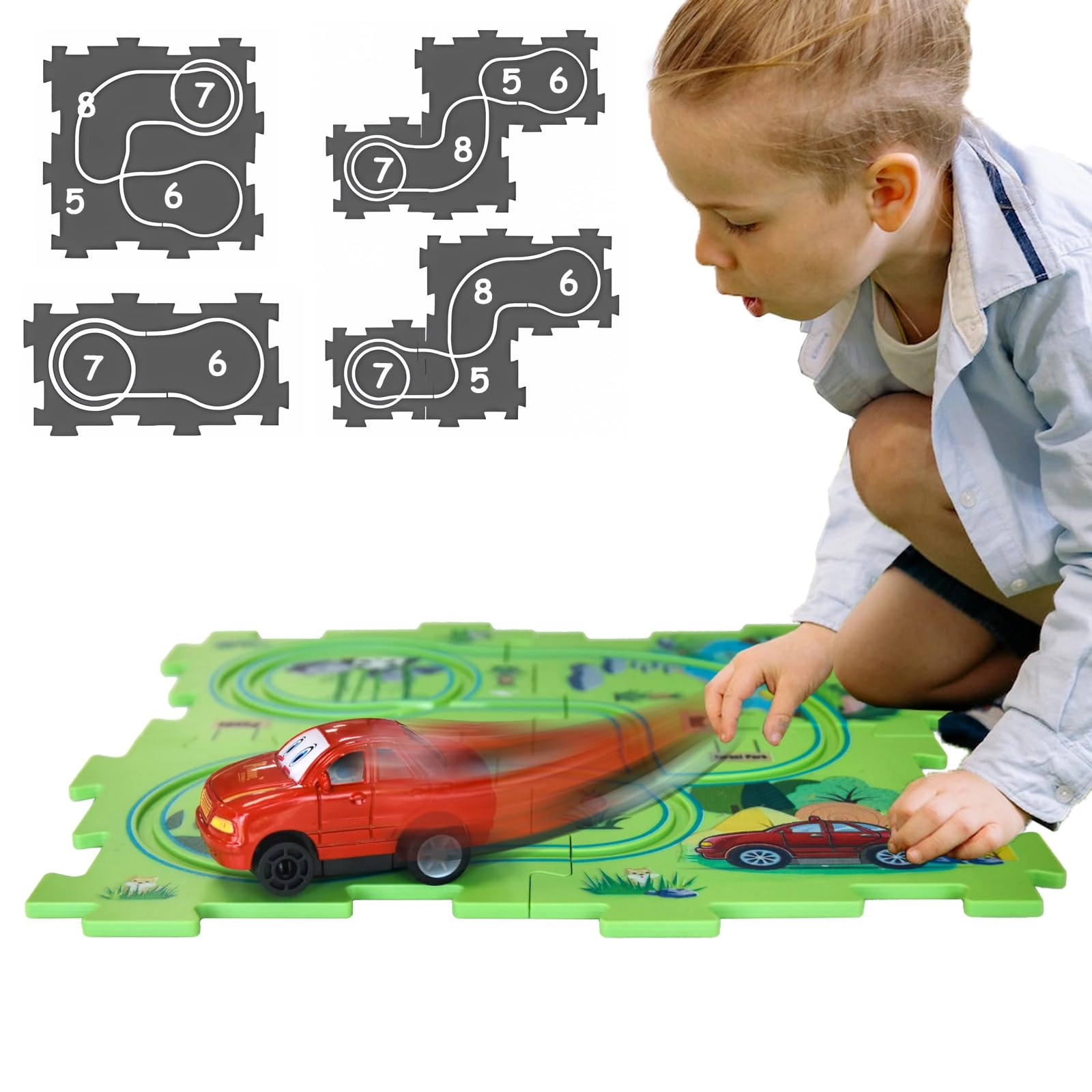 ubegger Puzzle Racer - 1:64 96pcs