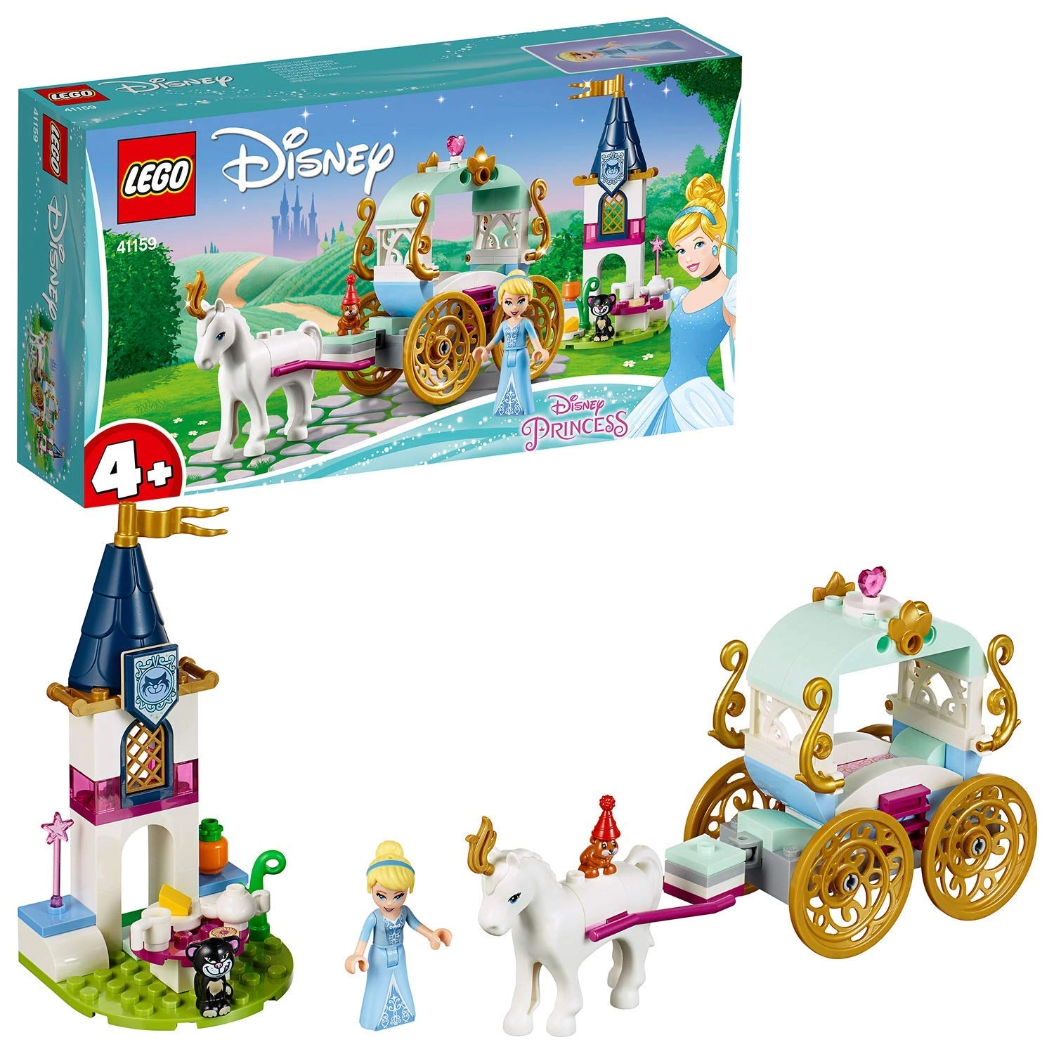 LEGO Disney Princess Cinderellas Kutsche (41159) - Multicolored