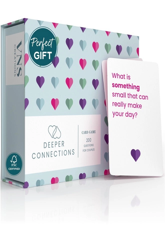 VNS Creations Couples Reconnect - 200 Fun Relationship Questions Romantic Games for Adults