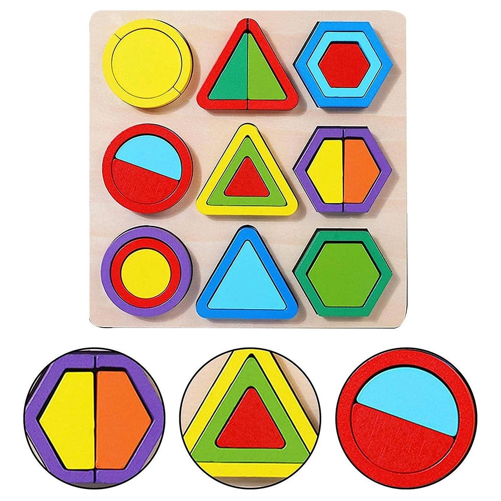 Geometric Shapes Sorting Puzzle - 2+