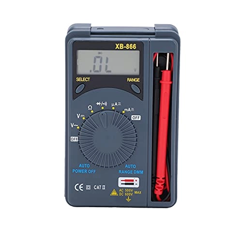 Digital Multimeter - Portable Lightweight Display Voltmeter