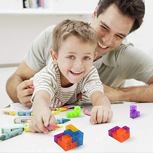 Magic Magnetic 3D Puzzle Cubes - 7 pcs